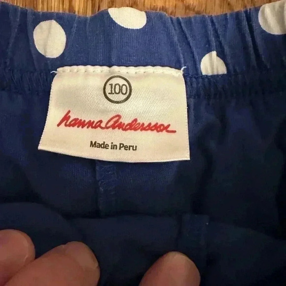 Hanna Andersson Polka Dot Three Tiers Scooter Skirt Skort size 100cm - Picture 3 of 5